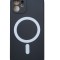 Huse silicon cu protectie camera MagSafe Iphone 11 , Negru