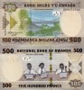 RWANDA 500 francs 2019 UNC!!!