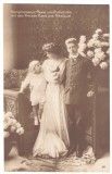 4350 - Queen MARY, Maria, Prince Carol II, Nicolae, Regale - old PC - unused