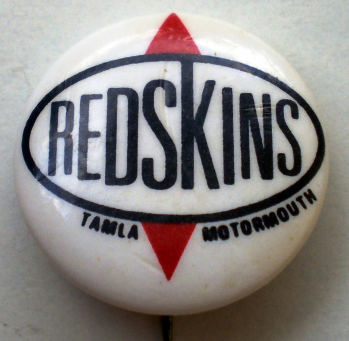 I.240 INSIGNA PIN MUZICA BAND REDSKINS TAMLA MOTORMOUTH 17,8mm