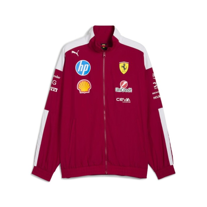Ferrari tricou de bărbați Drivers T7 official Teamline Replica red F1 Team 2025 - XL