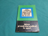 IGIENA ȘI CONTROLUL MEDICAL &Icirc;N SPORT/ C. ALEXANDRESCU/ 1967