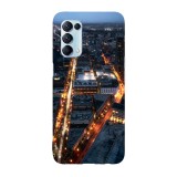 Husa compatibila cu Oppo Find X3 Lite model Night motion, Silicon, TPU, Viceversa, Transparent, Carcasa