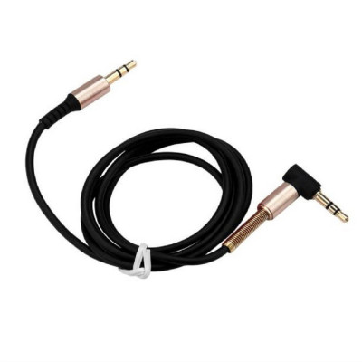 Cablu audio cu conectori QT201, 1m, mufa jack, 3.5mm foto