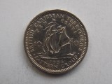 10 CENTS 1956 BRITISH CARIBBEAN TERRITORIES