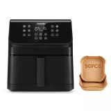 Friteuza cu aer cald Cosori Premium II CAF-P651-KEUR, 1700 W, 6.2 l, 12 programe, Negru