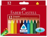 Culori cerate Faber-Castell 12 /set, Faber Castell