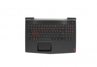 Carcasa superioara cu tastatura palmrest Laptop, Lenovo, Legion Y520-15IKBA Type 80WY, 5CB0N00203, layout US, pentru GTX 1050 foto