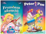 2 Povești: Frumoasa adormită și Peter Pan - Paperback brosat - *** - Girasol