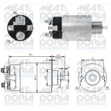 Solenoid Electromotor Meat &amp; Doria 46167 Hyundai Kia Mitsubishi H-1 Starex K2500 L200 L300 L400 Pajero Sport