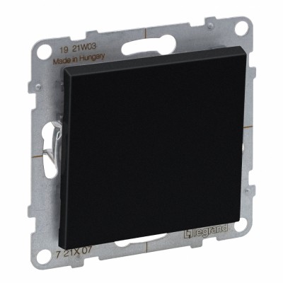 Intrerupator cap cruce Legrand Suno negru 721407 foto