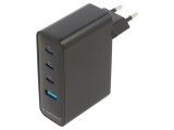 Alimentator Pulsatoriu GEMBIRD 5V DC 5A 100W GaN Plug-in