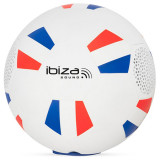 Boxa portabila Ibiza Sound tip minge de fotbal, Bluetooth, 30 W, USB/AUX