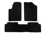 Set covorase auto mocheta velur Citroen Berlingo (G_) 11.2002-02.2008, Berlingo (Mf) 07.1996-10.2002, negru, 5 locuri