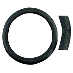 Husa Volan Piele Naturala Negru 44-46 Cm