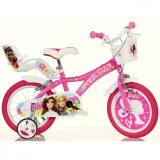 Bicicleta pentru copii Barbie DB-616G-02BA Dino Bikes, 16 inch for Your BabyKids