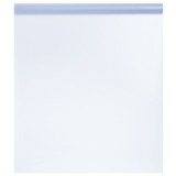 VidaXL Folie fereastră, statică/mată, gri transparentă, 45x500 cm, PVC