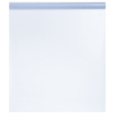 vidaXL Folie fereastra, statica/mata, gri, 45x500 cm, PVC foto