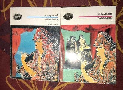 W. Reymont COMEDIANTA 2 volume BPT 1488 1489 foto