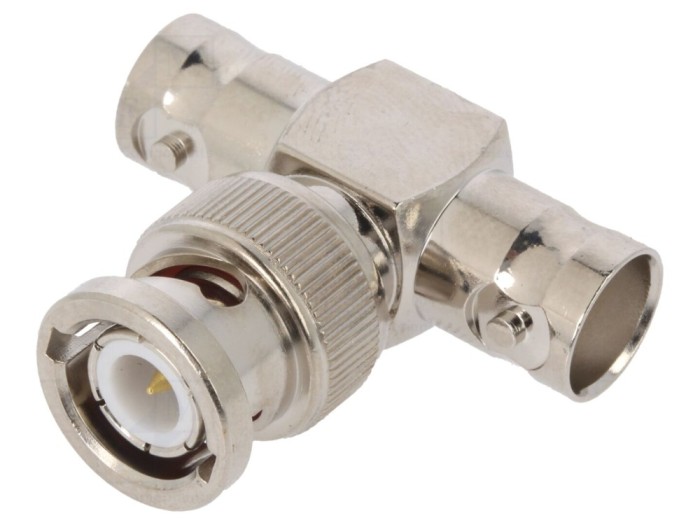 Adaptor T BNC 50&Omega; PTFE