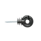 Izolator canelat 89x40 mm pentru fir gard electric, &Oslash; 5.9 mm, Breckner Germany