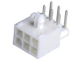 Soclu cablu-placă Mini Universal MATE-N-LOK 4,14mm 600V, TE Connectivity