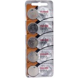 Maxell-Baterie Buton Litiu CR2025 3V, Blister 5 Bucăți