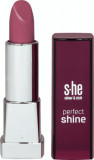 She colour&amp;style Perfect Shine Ruj de buze N. 330/130, 5 g