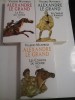 VALERIO MANFREDI - ALEXANDRE LE GRAND (roman): Volume I ; Volume II ; Volume III