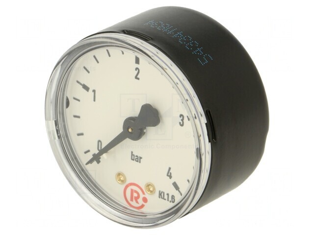 Manometru 0-4 bar 50mm Lichide și Gaze Inerte