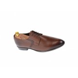 Cumpara ieftin OFERTA MARIMEA 39 - Pantofi barbati eleganti din piele naturala maro, LROSETYM