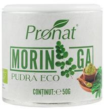 Pudra de Moringa Bio 50 grame Pronat Cod: PRN10320 foto