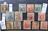 Argentina - Lot 13 timbre stampilate - Anii 1892 -1920 (T259)