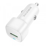 Incarcator Auto Borofone BZ34 Cloud, 18W, 3A, 1 x USB-A, Alb