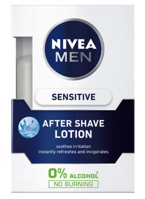 Lotiune dupa ras Nivea Men pentru ten sensibil, 100 ml foto