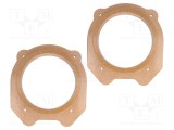 Distanţier MDF 165mm Citro&euml;n 4CARMEDIA, impregnate, lăcuite, 2 buc.