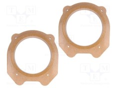 Distanţier MDF 165mm Citro&euml;n 4CARMEDIA, impregnate, lăcuite, 2 buc.