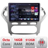 Navigatie Ford Mondeo 2006-2010 Edotec Kit-MONDEO-AC 8 core QLED 2K 16+512 360 Android Waze USB Navigatie Internet Youtube Radio CarStore Technology