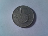 Moneda Cehoslovacia 5 koroane 1975, cal. F.Buna