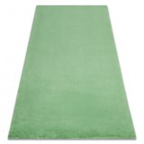 Covor BUNNY verde, 140x190 cm, Dreptunghi, Poliester