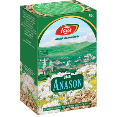 Ceai de Anason Fructe 50 grame Fares foto