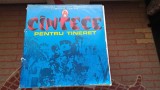disc vinil Cantece pentru tineret uniunea tineretului comunist comitetul central