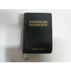Formular Terapeutic - Colectiv , 20164
