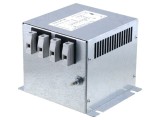 Filtru anti-interferențe trifazic 520VAC 25A 125x130x115mm