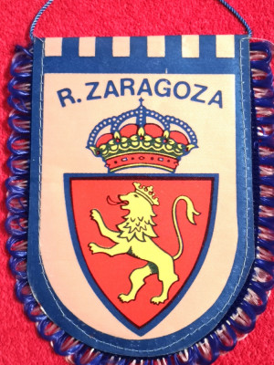 Fanion fotbal - REAL ZARAGOZA (Spania) foto