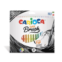 Carioca tip pensula Super Brush 20buc cutie. foto