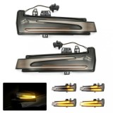 Set 2 Semnalizari Dinamice Oglinzi, pentru Mercedes W204, W212, W221, W218, GLA, GLK, CLS