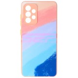 Husă Samsung Galaxy A52 / A52 5G, TPU Watercolor Glass, Multicolor