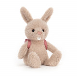 Jucarie de plus - Backpack Bunny, 22 cm | Jellycat