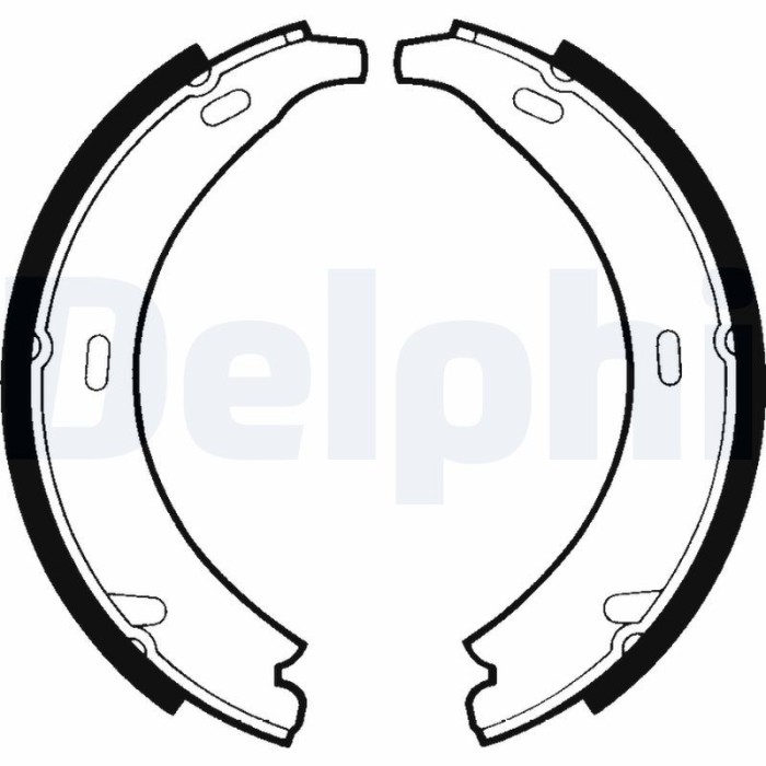 DELPHI LS1371 Set saboti frana, frana de mana